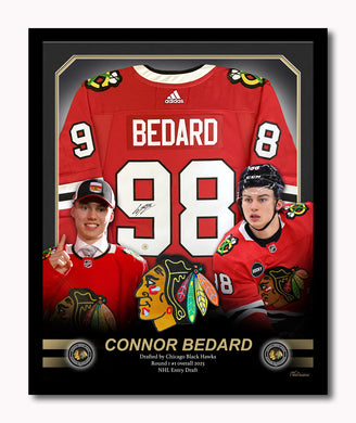 Bedard Connor CHI | Jersey Frame