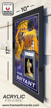 Load image into Gallery viewer, Bryant Kobe LA / Acrylic Frame