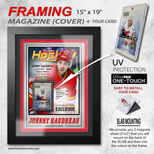 Load image into Gallery viewer, Gaudreau Johnny CAL Magazine | Frame for your Slab