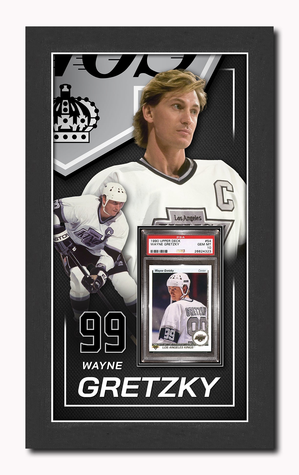 Gretzky Wayne LA / Acrylic Frame