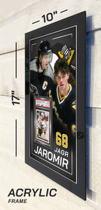 Jagr Jaromir PIT / Acrylic Frame