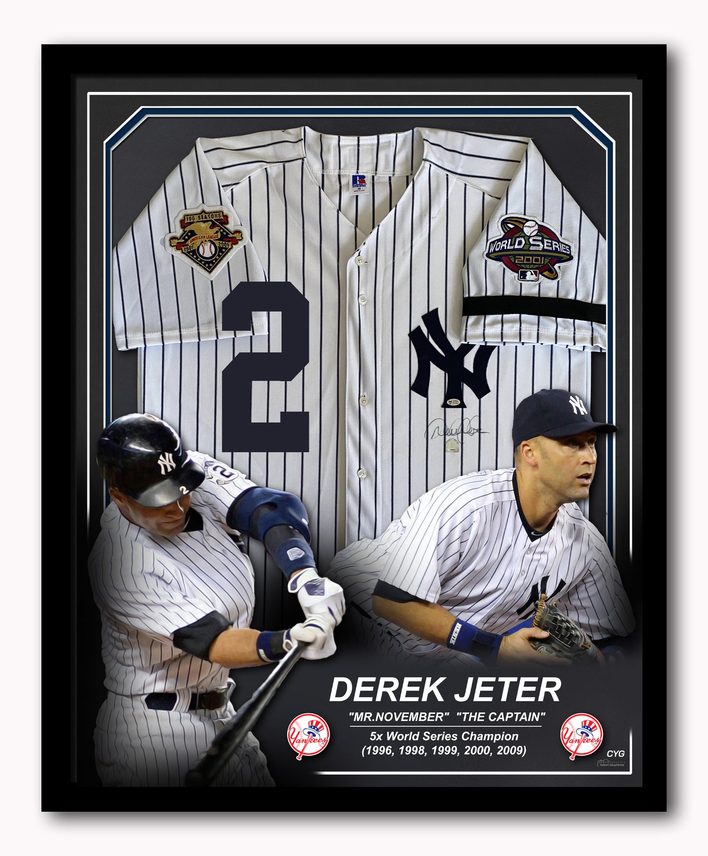 Jeter Derek YAN | Jersey Frame