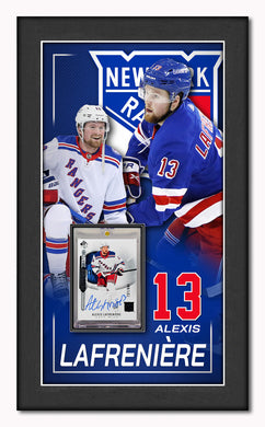 Lafreniere Alexis NYR / Acrylic Frame