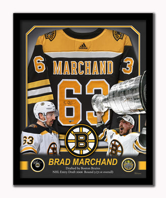 Marchand Brad BOS | Jersey Frame