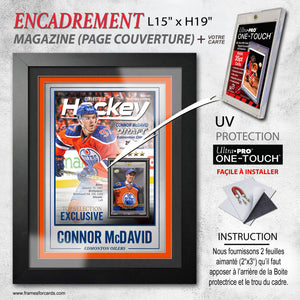 McDavid Connor EDM Magazine C-01 | Frame for your Slab