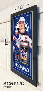 McDavid Connor EDM / Acrylic Frame