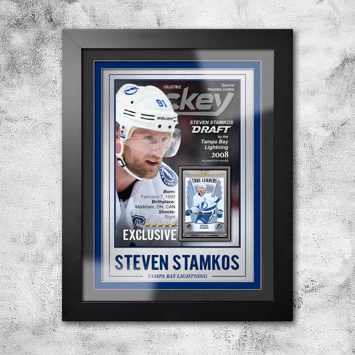 Stamkos Steven TAB Magazine C-01 | Frame for your Slab